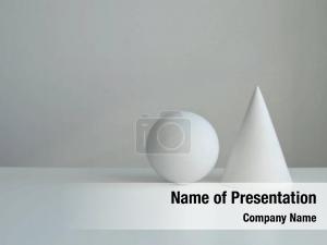 Geometric Shapes on White Background