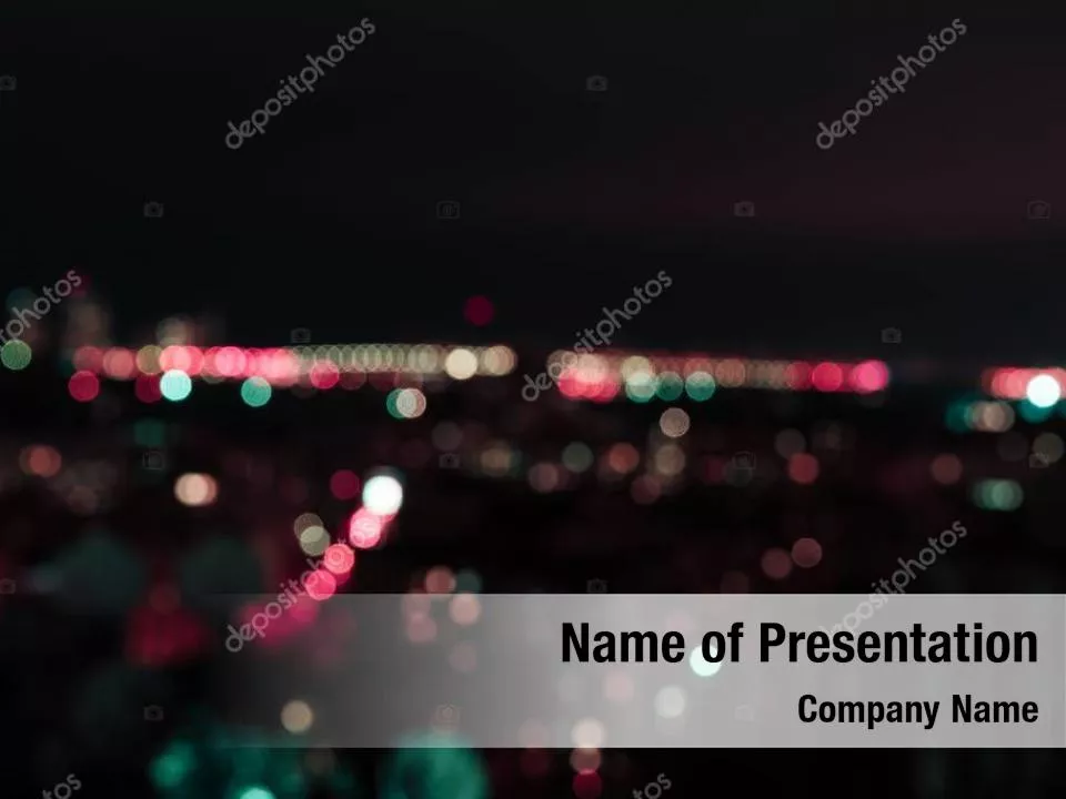 City Blur Background